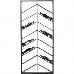 Wall Wine Shelf Bistro Double 70x160cm